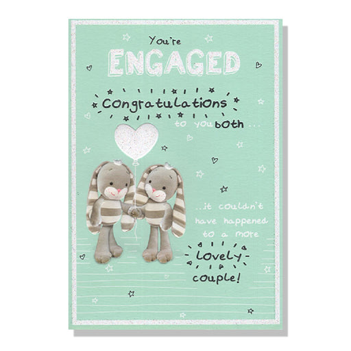 Engagement Congratulations Card - Bumbletree Ltd