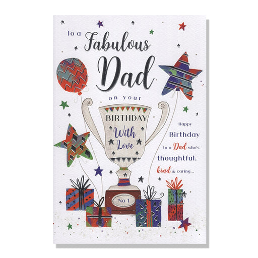 Fabulous Dad Birthday Card - Bumbletree Ltd