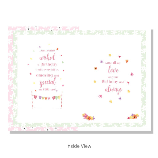 Wife Birthday Cake Card - Bumbletree Ltd