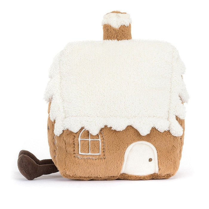 Jellycat Amuseable Gingerbread House - Plush - Jellycat - Bumbletree
