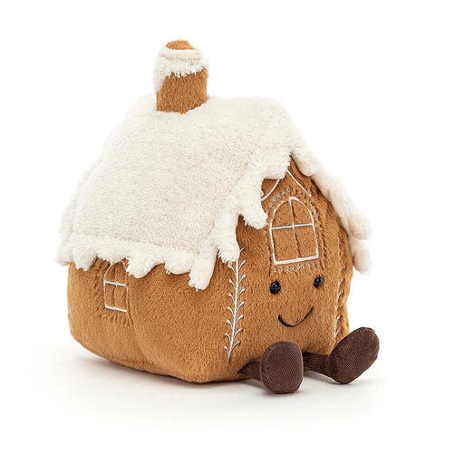Jellycat Amuseable Gingerbread House - Plush - Jellycat - Bumbletree