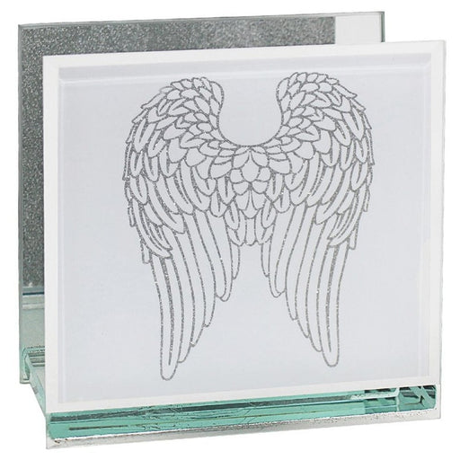 Angel Wings Mirror Tea Light Holder - Bumbletree Ltd