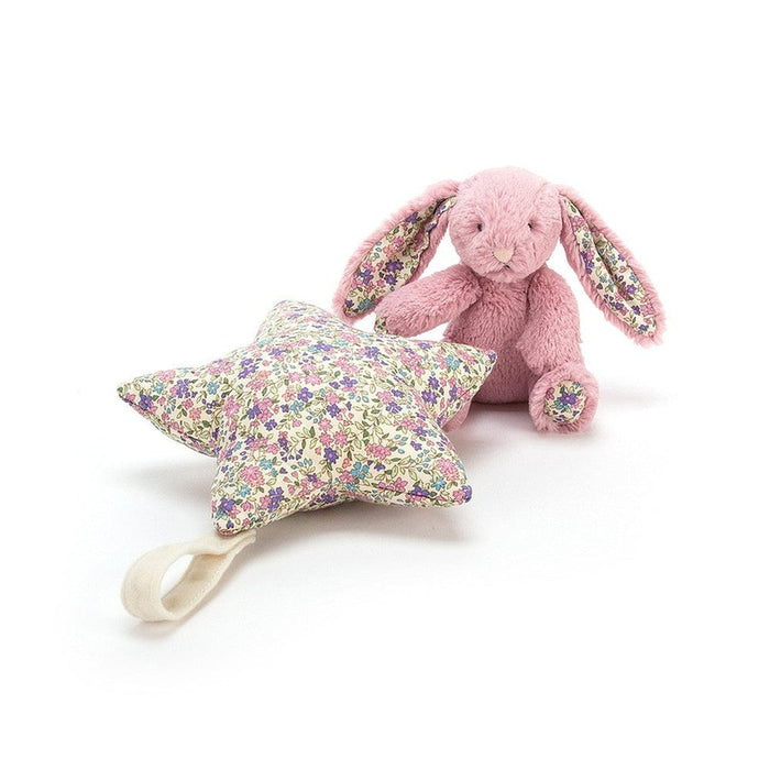 Jellycat Blossom Tulip Bunny Star Musical Pull - Plush - Jellycat - Bumbletree