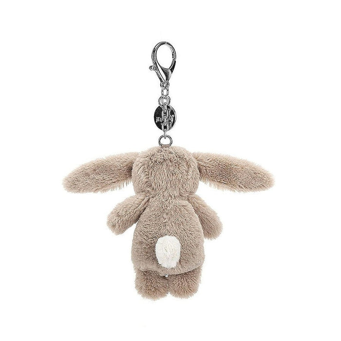 Jellycat Bashful Bunny Beige Bag Charm - Plush - Jellycat - Bumbletree
