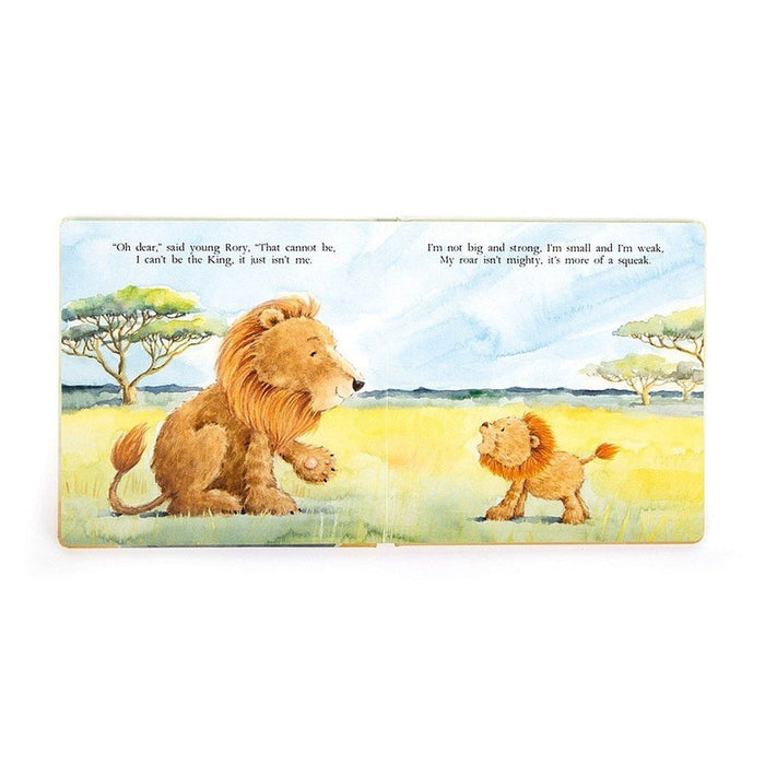 Jellycat The Very Brave Lion Book - Bumbletree Ltd