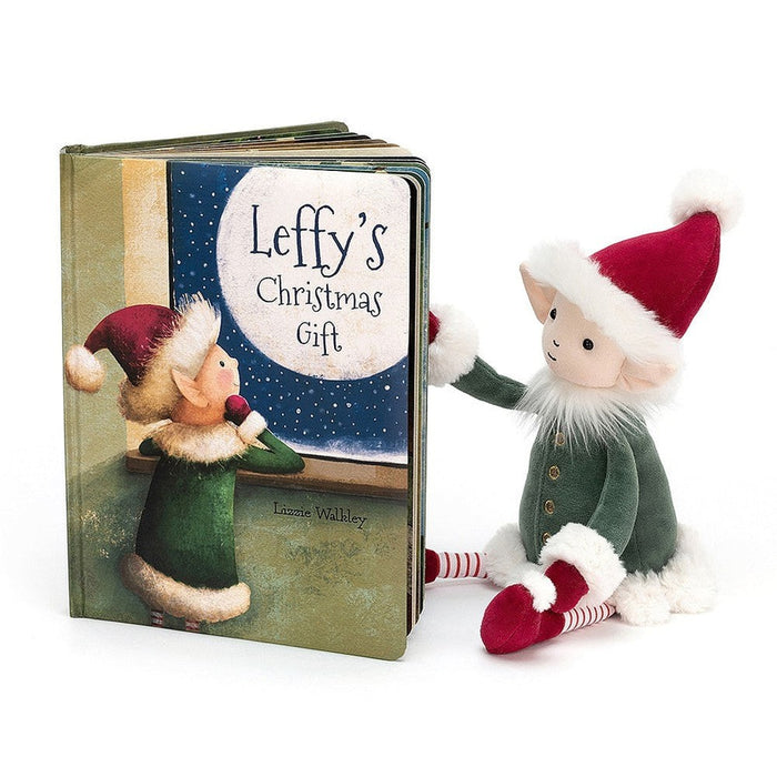 Jellycat Leffy's Christmas Gift Book - Plush - Jellycat - Bumbletree