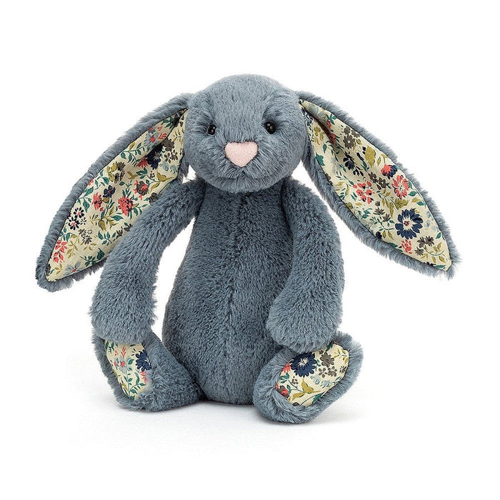 Jellycat Blossom Dusky Blue Bunny - Plush - Jellycat - Bumbletree