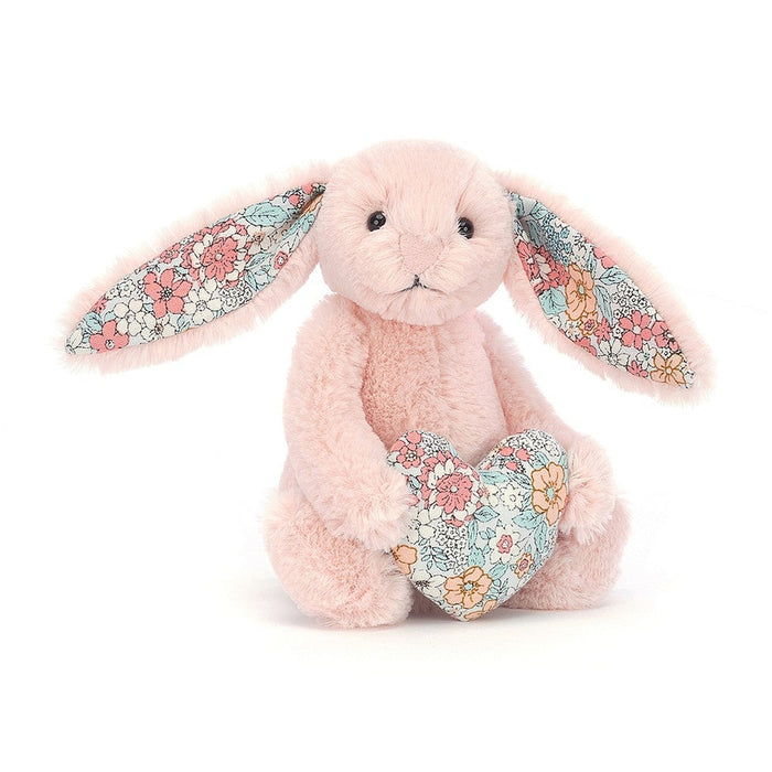 Jellycat Blossom Heart Blush Bunny - Plush - Jellycat - Bumbletree