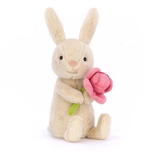 Jellycat Bonnie Bunny With Peony - Plush - Jellycat - Bumbletree