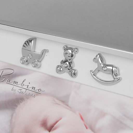 7" X 5" - THIN SILVER PLATED PHOTO FRAME - Bumbletree Ltd