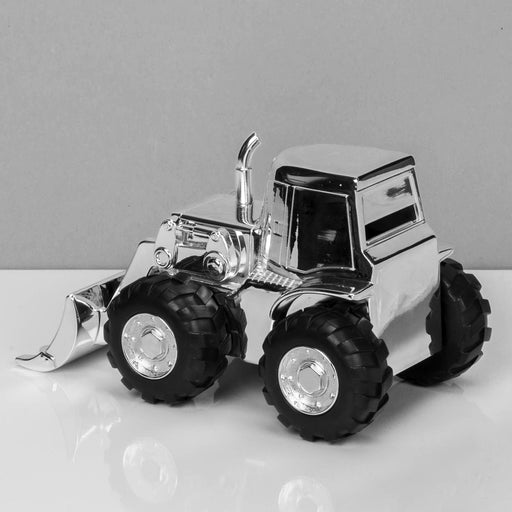 SILVER PLATED DIGGER MONEY BOX - Bumbletree Ltd
