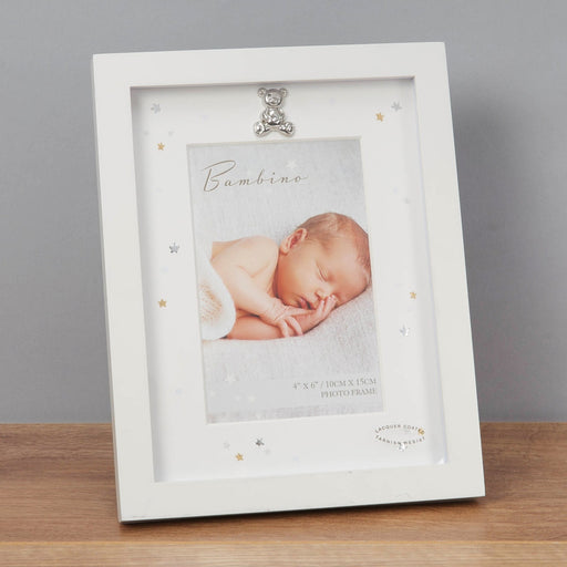 4" X 6" - PHOTO FRAME WITH IVORY MOUNT - Bumbletree Ltd