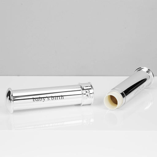 SILVER PLATED BIRTH CERTIFICATE HOLDER - Bumbletree Ltd