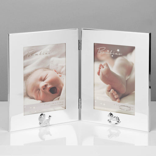 4" X 6" - KEEPSAKE DOUBLE PHOTO FRAME - Bumbletree Ltd