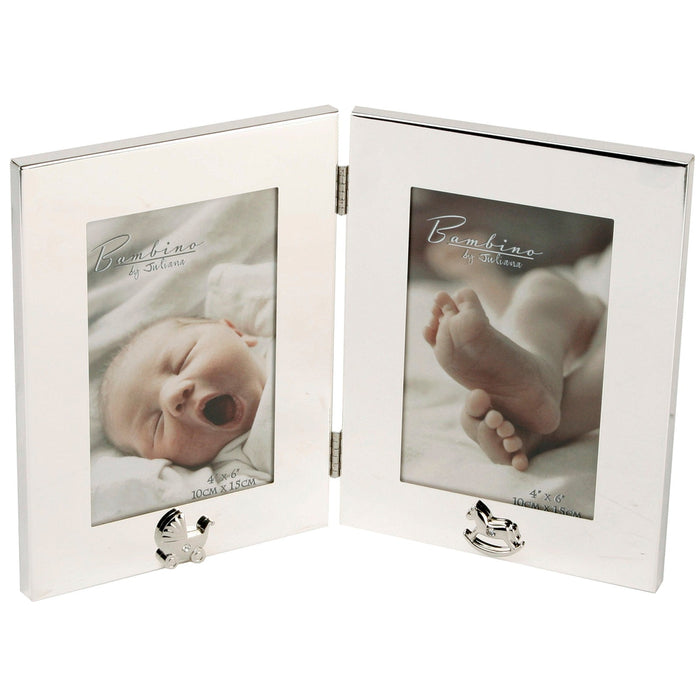 4" X 6" - KEEPSAKE DOUBLE PHOTO FRAME - Bumbletree Ltd