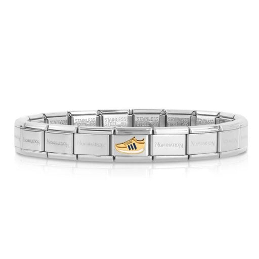 NOMINATION Classic Gold & Blue Trainer Charm - Bumbletree Ltd