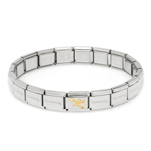 NOMINATION Classic Gold Violin Charm - Bumbletree Ltd