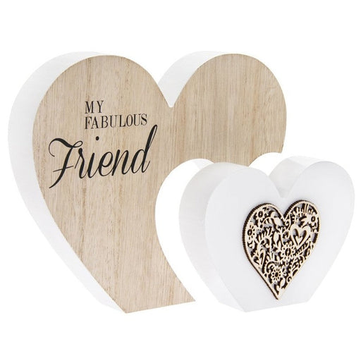 My Fabulous Friend Sentiment Plaque - Bumbletree Ltd