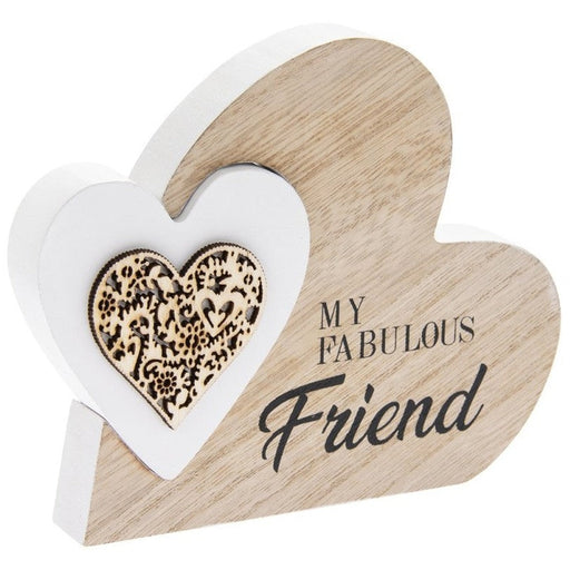 My Fabulous Friend Sentiment Plaque - Bumbletree Ltd