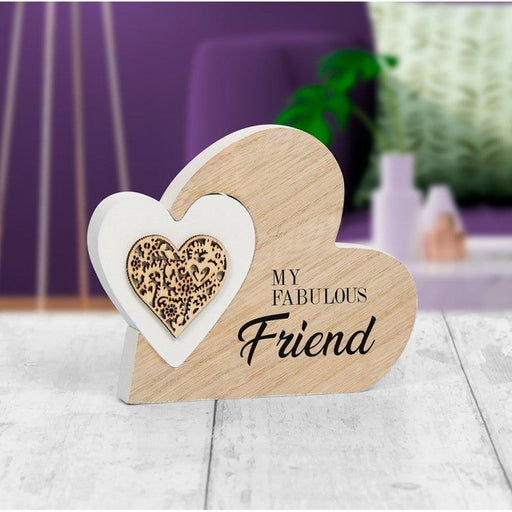 My Fabulous Friend Sentiment Plaque - Bumbletree Ltd
