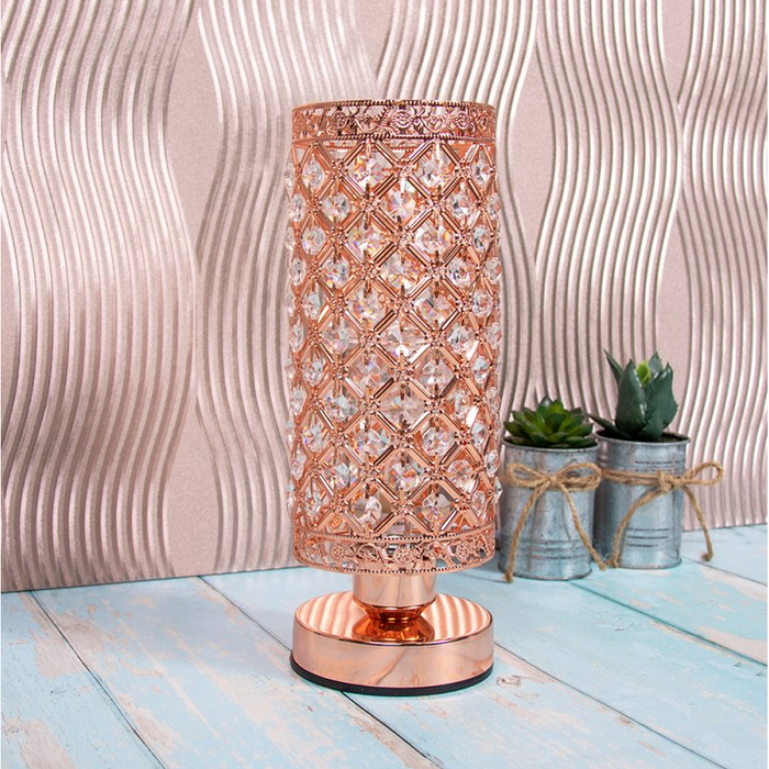 Rose Gold Desire LED Aroma Lamp - Bumbletree Ltd