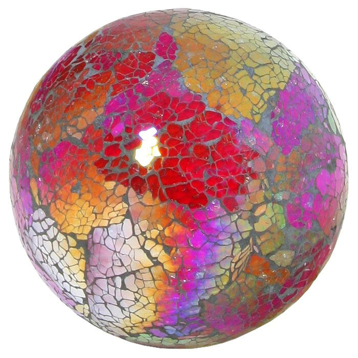 Decorative Mosaic Ball Multicoloured - Bumbletree Ltd