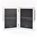 PHOTO FRAME MATT/SHINY SILVER DOUBLE 5" X 7" - Bumbletree Ltd