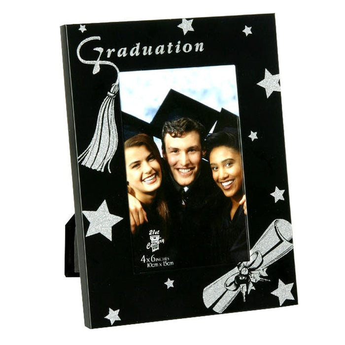 4" X 6" - Black Photo Frame - Graduation - Gifts - Bumbletree - Bumbletree