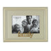 6" X 4" - GREY WOODEN PHOTO FRAME - FAMILY - Bumbletree Ltd