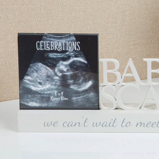 4" X 4" - PHOTO FRAME - BABY SCAN - Bumbletree Ltd