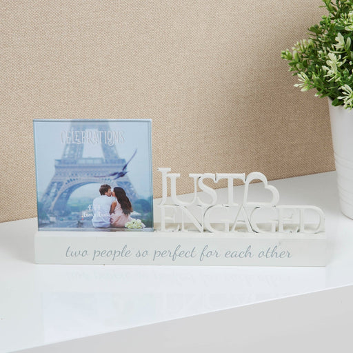 4" X 4" - CELEBRATIONS PHOTO FRAME - ENGAGEMENT - Bumbletree Ltd