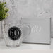 GLASS BEER TANKARD - 60th BIRTHDAY - Bumbletree Ltd