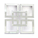 Geometric Squares Mirrored Wall Decoration - Homeware - Bumbletree - Bumbletree Ltd