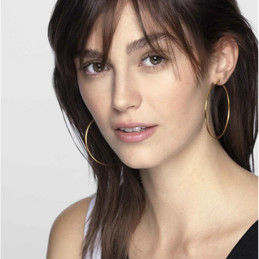 NOMINATION Silhouette Yellow Gold Hoop Earrings - Bumbletree Ltd