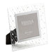 4" X 4" - MIRROR GLASS RAINDROP DESIGN PHOTO FRAME - Bumbletree Ltd