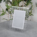 4" X 6" - MIRROR GLASS RAINDROP DESIGN PHOTO FRAME - Bumbletree Ltd