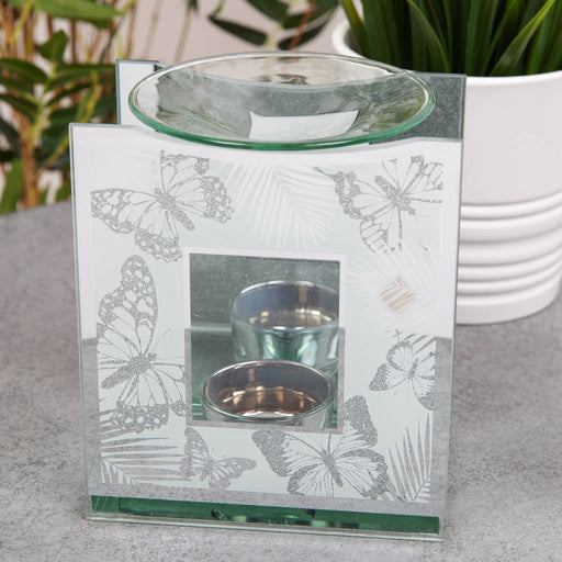 GLASS BUTTERFLY OIL BURNER - Bumbletree Ltd