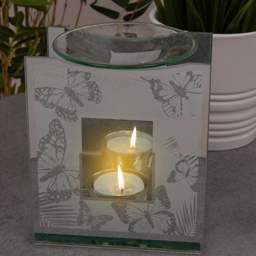 GLASS BUTTERFLY OIL BURNER - Bumbletree Ltd