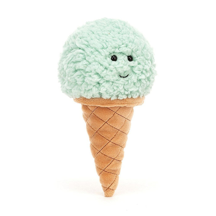 Jellycat Irresistible Ice Cream Mint - Plush - Jellycat - Bumbletree