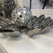 Ceramic Round Splash Dish - Silver - Bumbletree Ltd