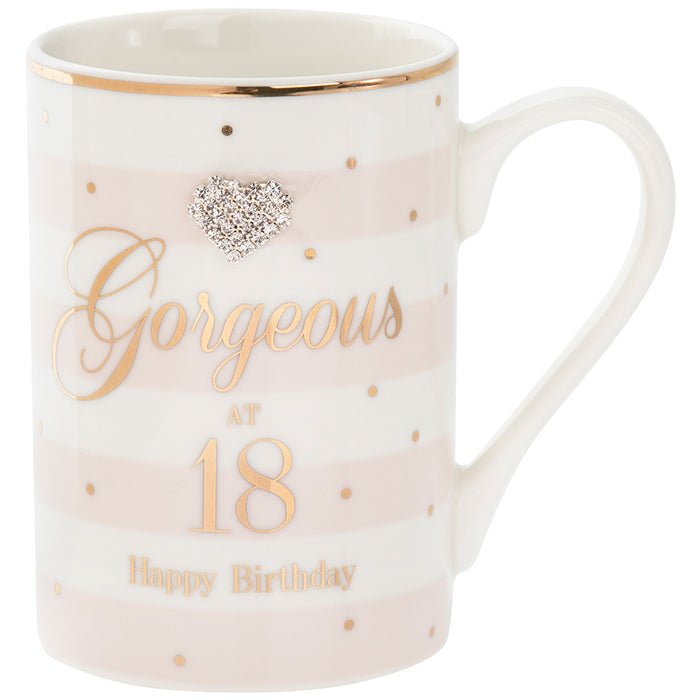 18th Birthday Mad Dots Mug - Bumbletree Ltd