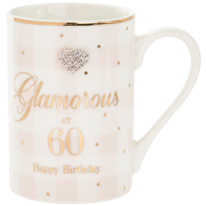 60th Birthday Mad Dots Mug - Bumbletree Ltd