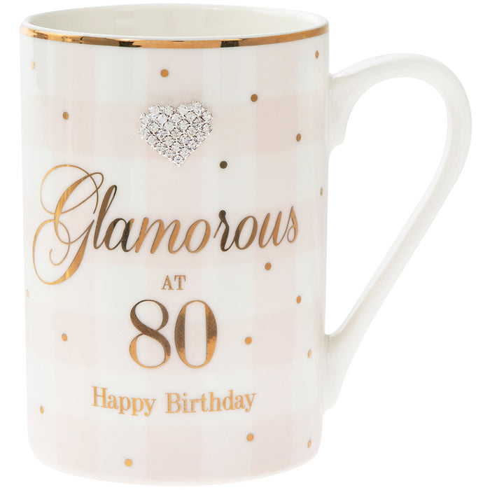 80th Birthday Mad Dots Mug - Bumbletree Ltd