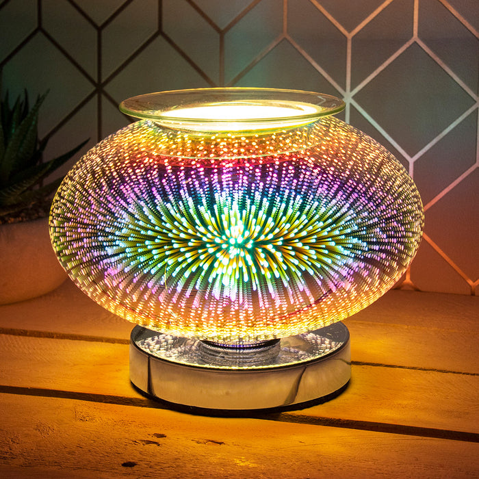 Round Firework Desire LED Aroma Lamp - Bumbletree Ltd