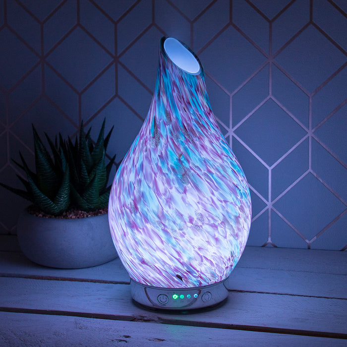 Glitter LED Colour Changing Aroma Diffuser - Bumbletree Ltd