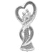Silver Sparkle Embrace Ornament - Bumbletree Ltd