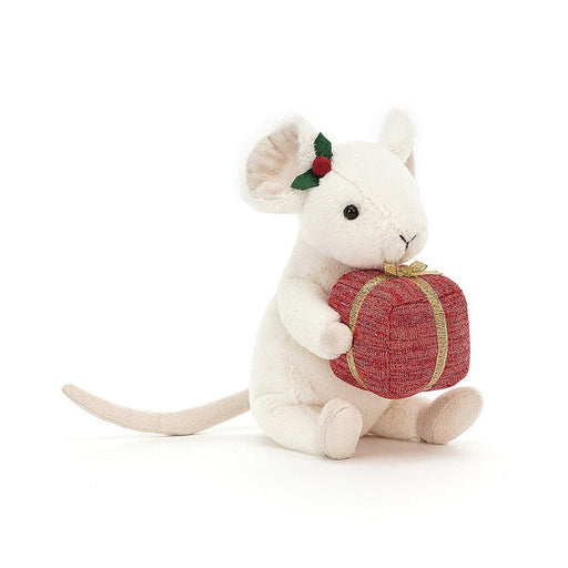 Jellycat Merry Mouse Present - Plush - Jellycat - Bumbletree