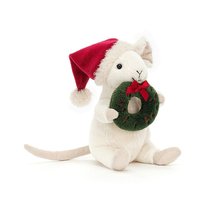 Jellycat Merry Mouse Wreath - Plush - Jellycat - Bumbletree