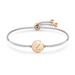 NOMINATION Milleluci Letters Stainless Steel with White CZ & Rose Gold Z Bracelet - Jewellery - Nomination - Bumbletree