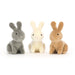 Jellycat Nesting Bunnies - Plush - Jellycat - Bumbletree